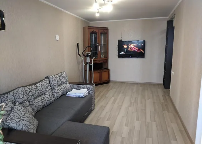 Apartment With Balcony On Peremohy Avenue 43